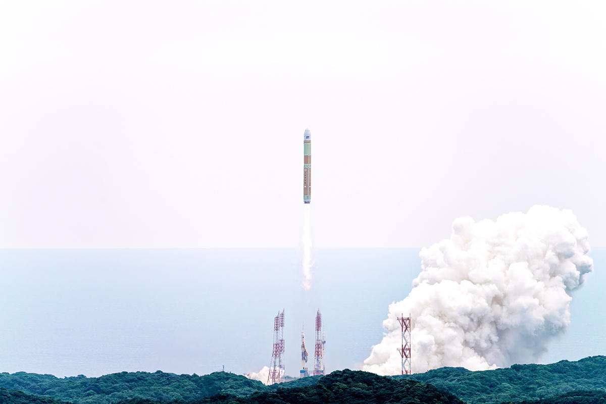 H3ロケット6号機打ち上げ